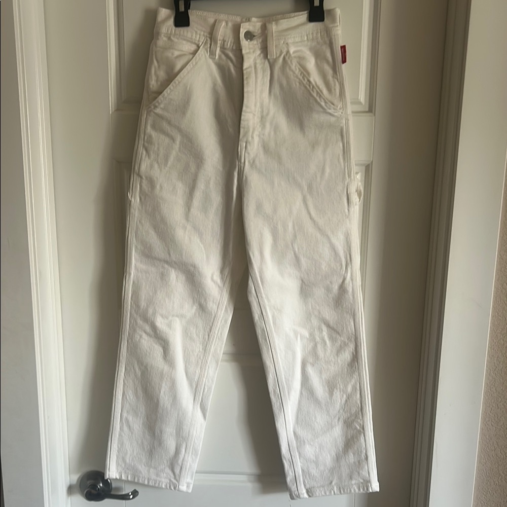 White Boot Cut Jeans